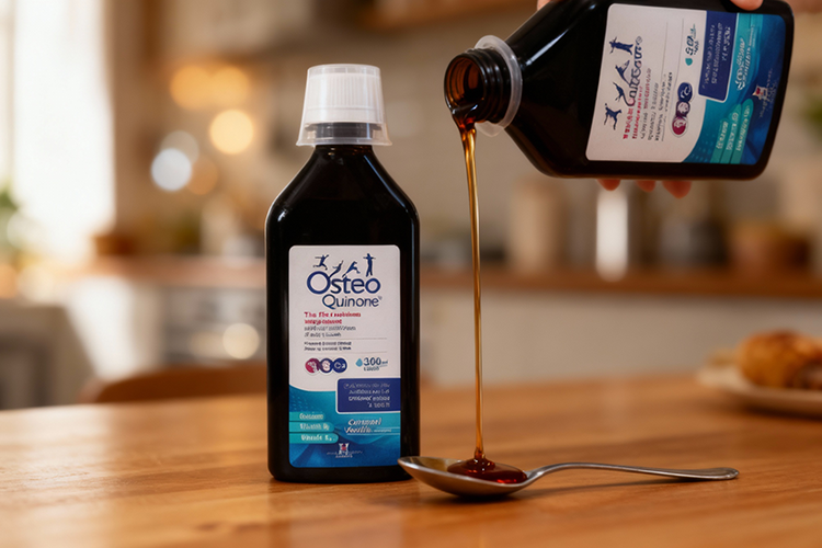 ترکیبات شربت استئوکینون برای تقویت استخوان‌ ها